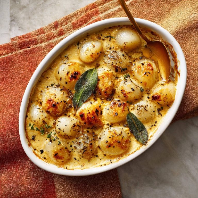 Cremige Zwiebeln: Das Geheimnis für zarte & goldbraune Perfektion