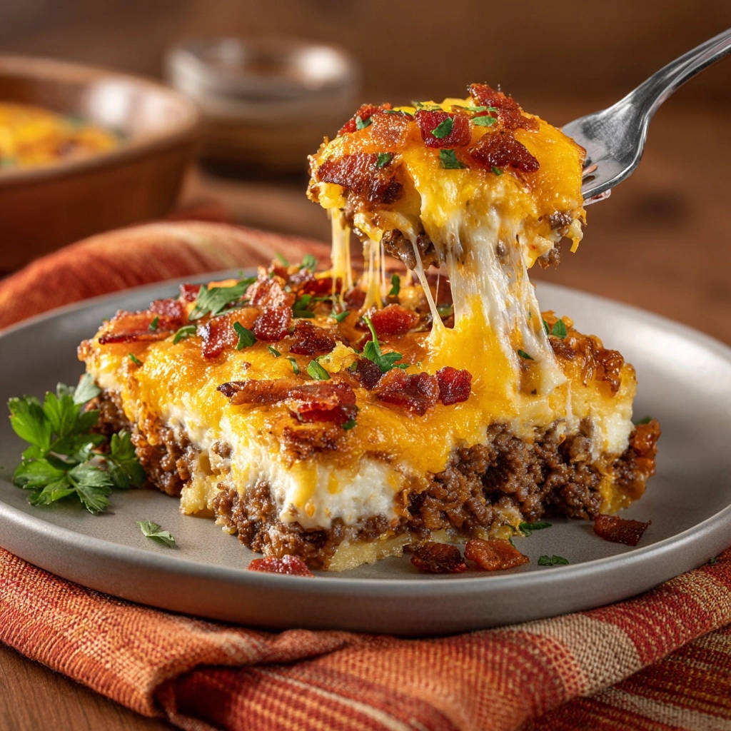 Herzhafter Hackfleisch-Kartoffel-Auflauf