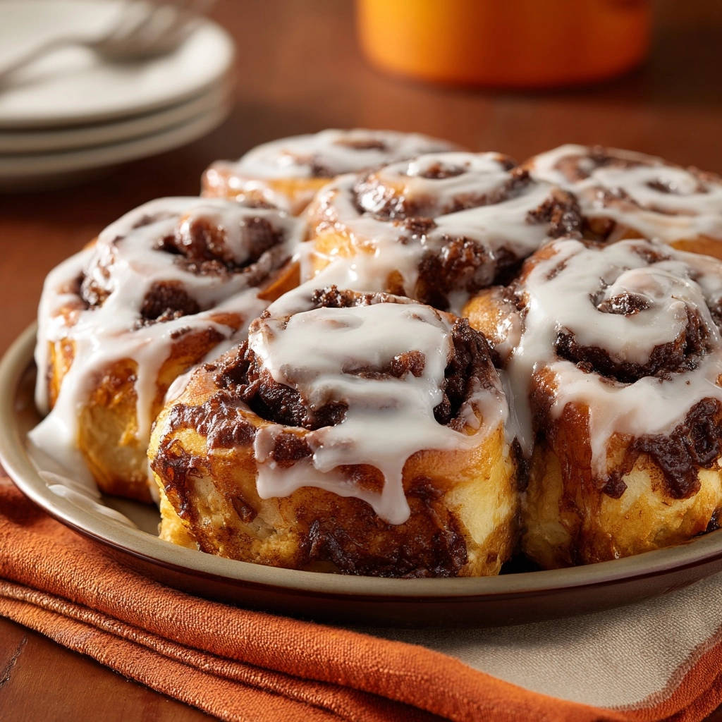 Flaumige Zimtschnecken