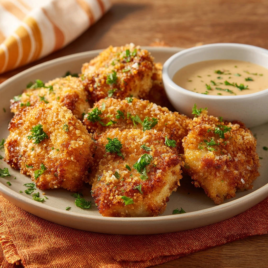 Goldbraune Knusperfilets