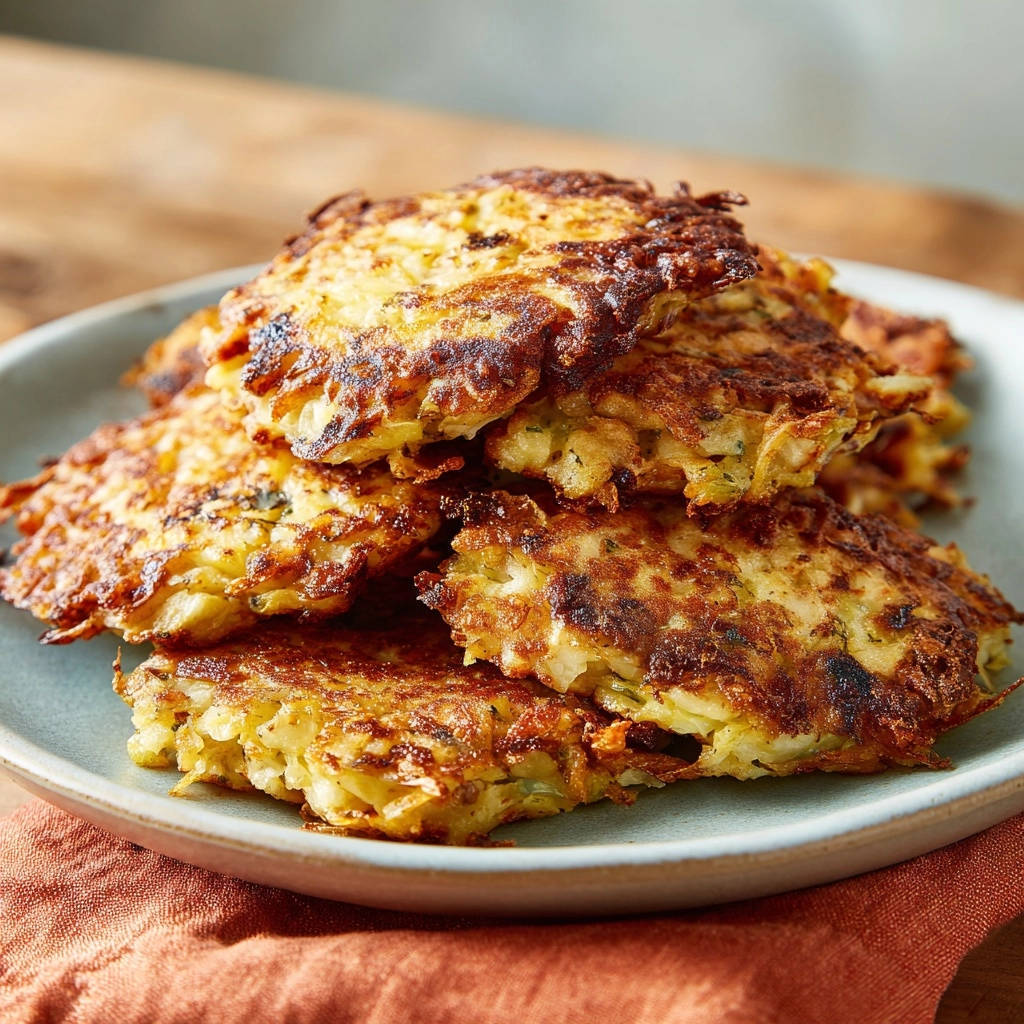 Goldbraune Reibekuchen
