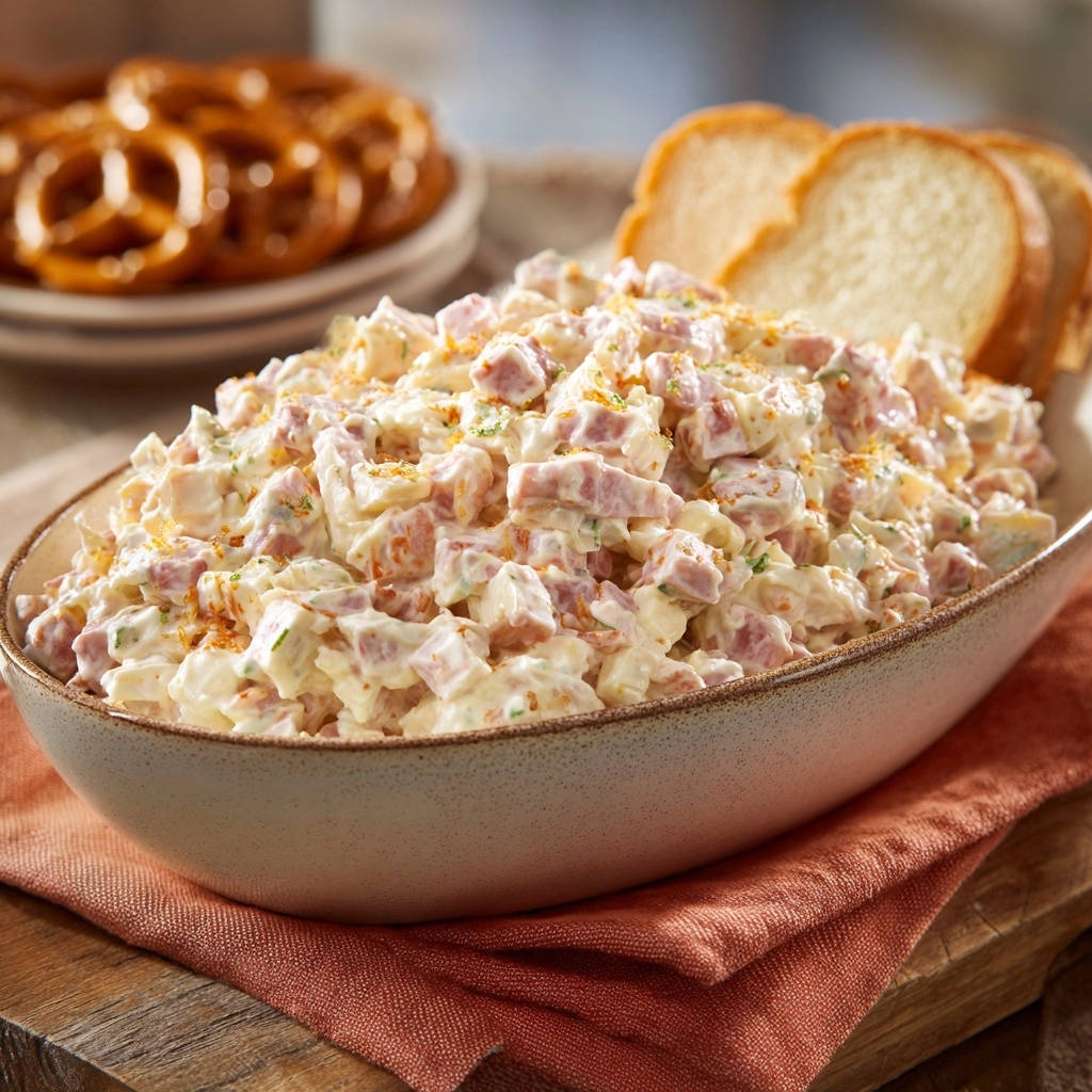 Cremiger Schinken-Karotten-Dip