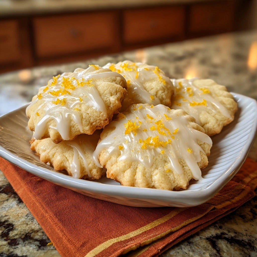 Zitronenblüten-Plätzchen