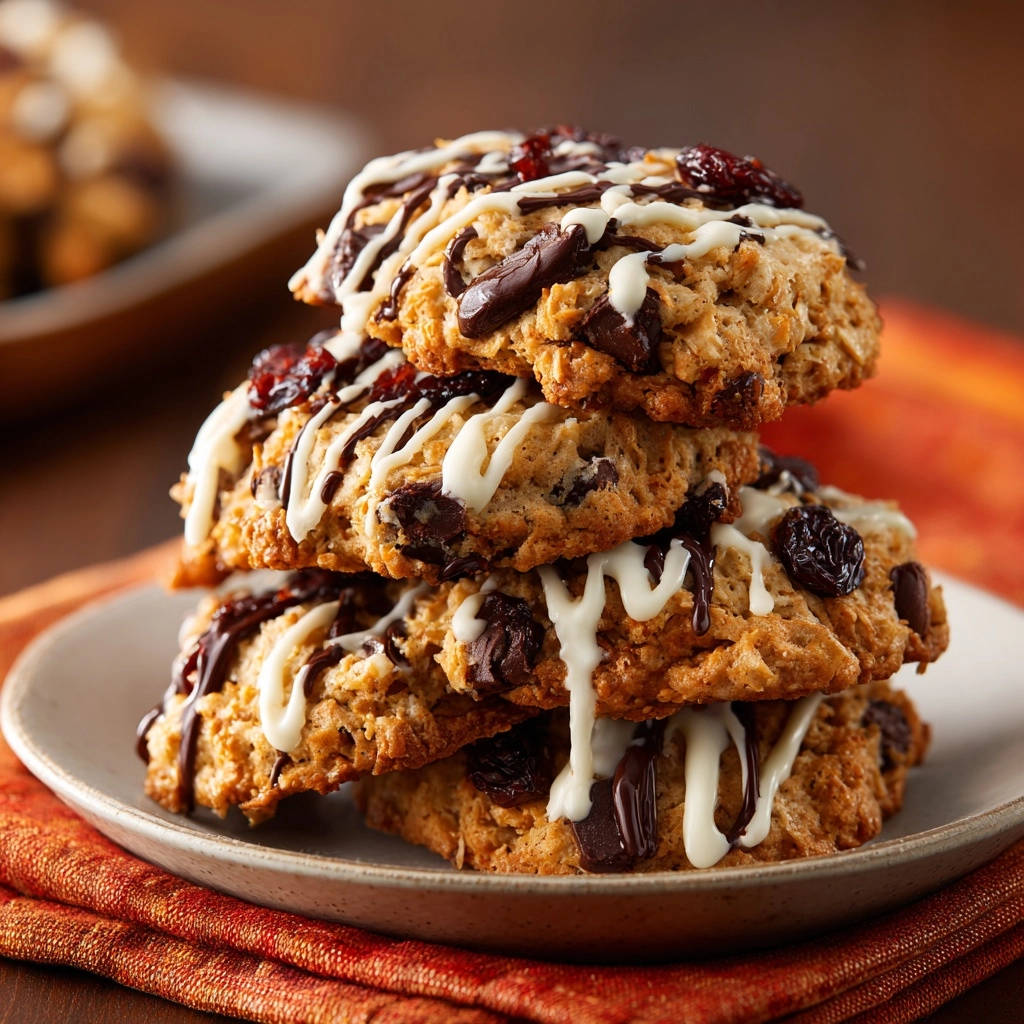 Meine unwiderstehlichen Cranberry-Schoko-Haferkekse