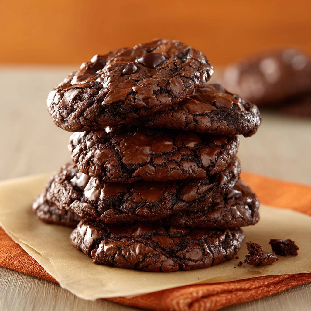 Schoko-Crinkle-Kekse