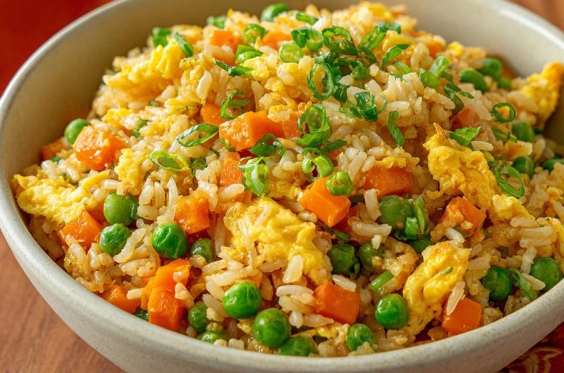 Blitz-Gebratener-Reis nach Familienart