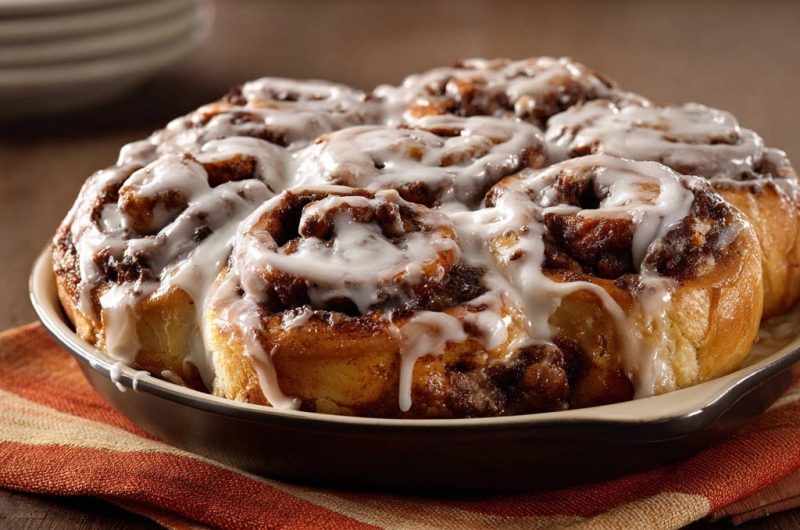 Flaumige Zimtschnecken