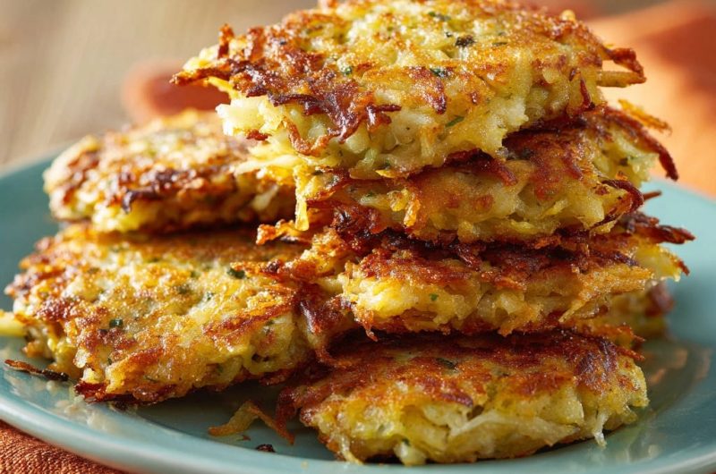 Goldbraune Reibekuchen