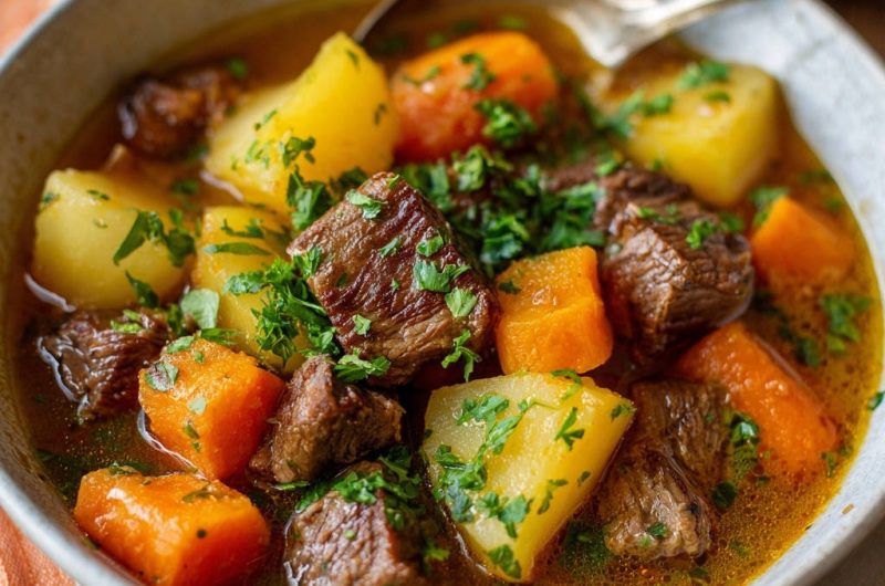 Herzhaftes Rinderschmorgericht