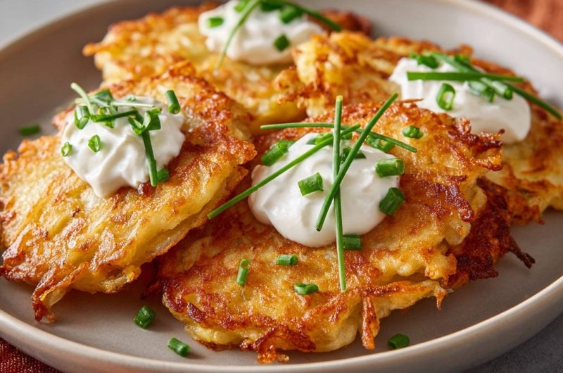 Knusprige Kartoffelpuffer vom Food-Profi