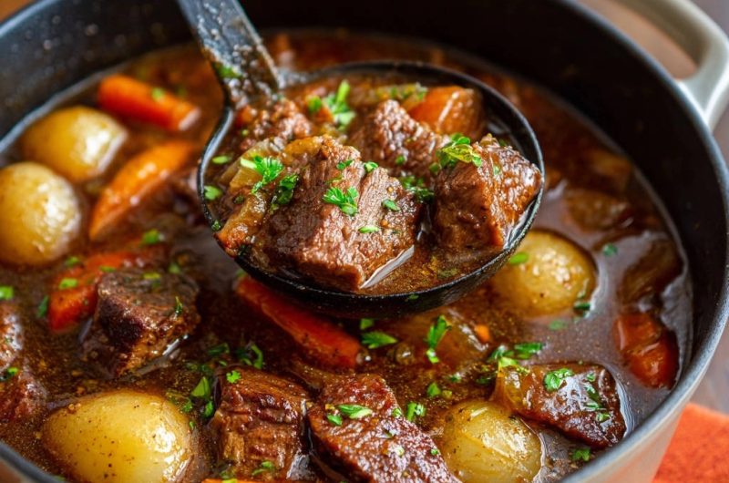 Kräftiger Rindereintopf