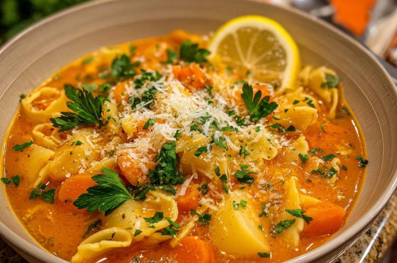 Nudel-Gemüse-Suppe