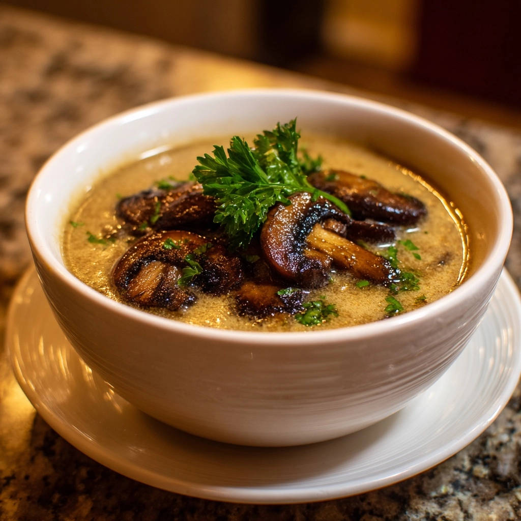 Cremige Pilzpfanne mit Kräutern