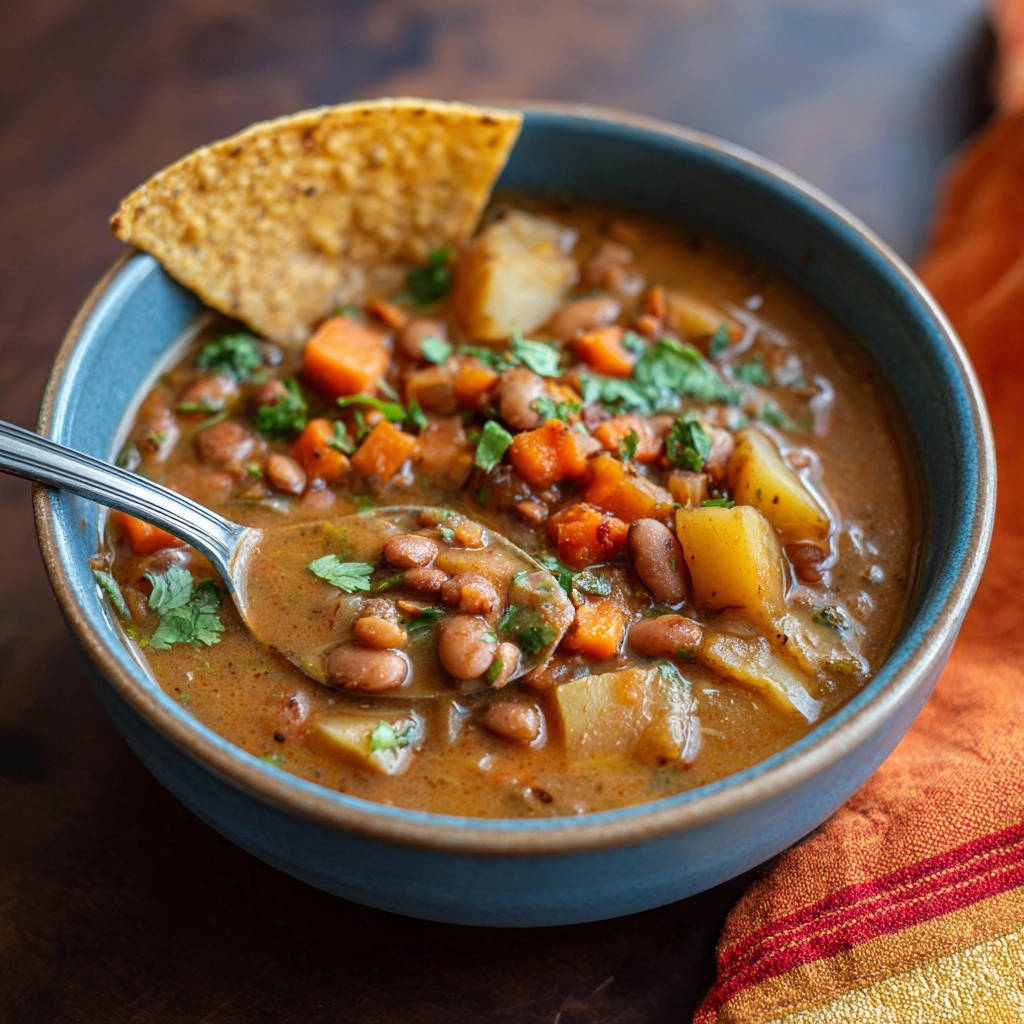 Herzhafter Bohneneintopf mit Kartoffeln