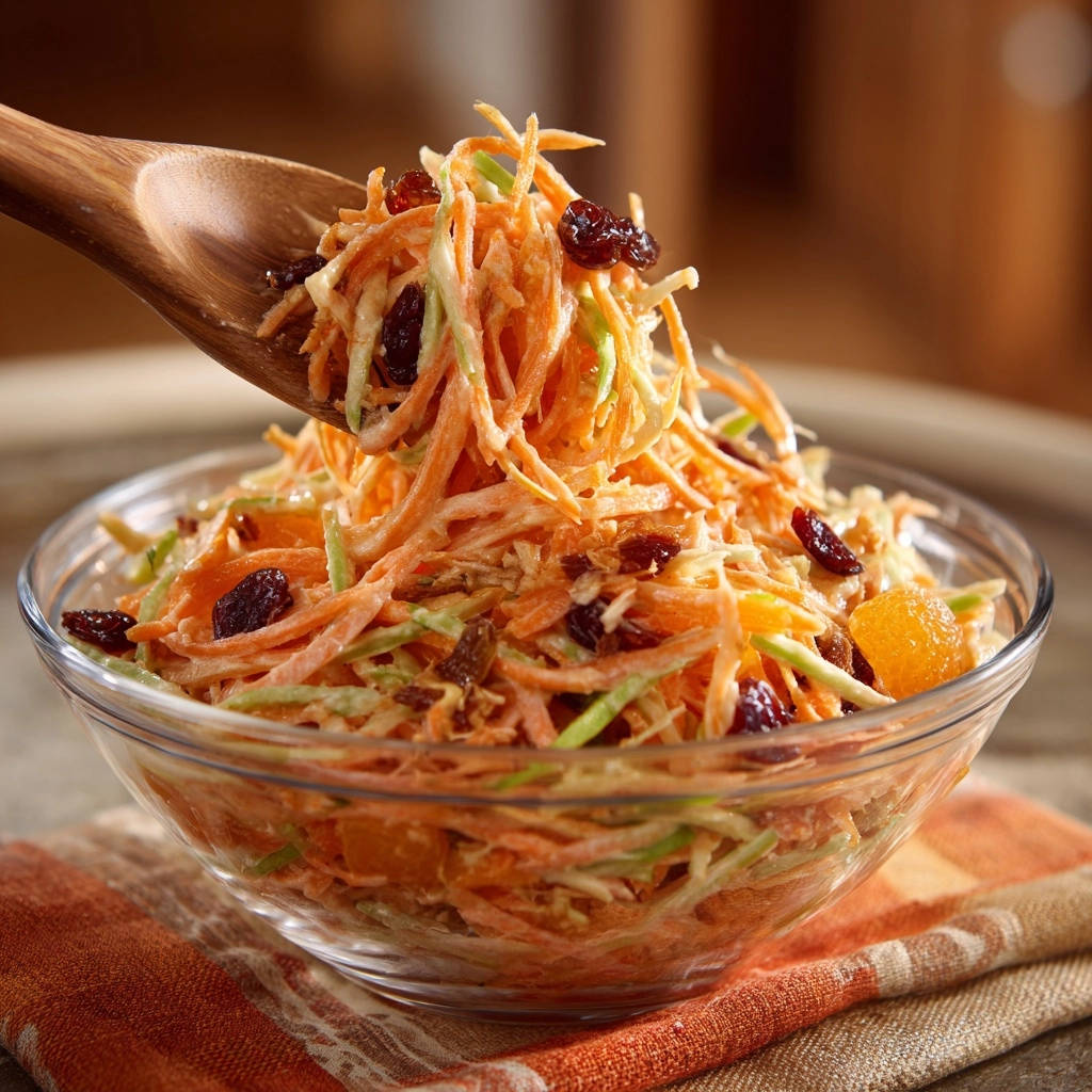 Cremiger Brokkoli-Karotten-Salat