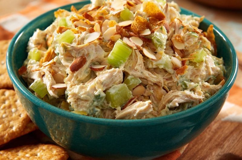 Cremiger Hähnchensalat