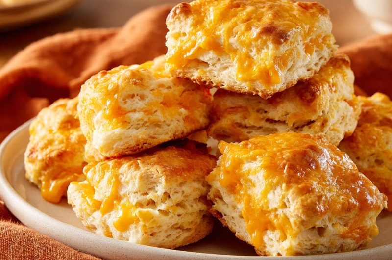 Goldene Käse-Biscuits