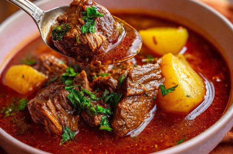 Herzhaftes Rindsgulasch