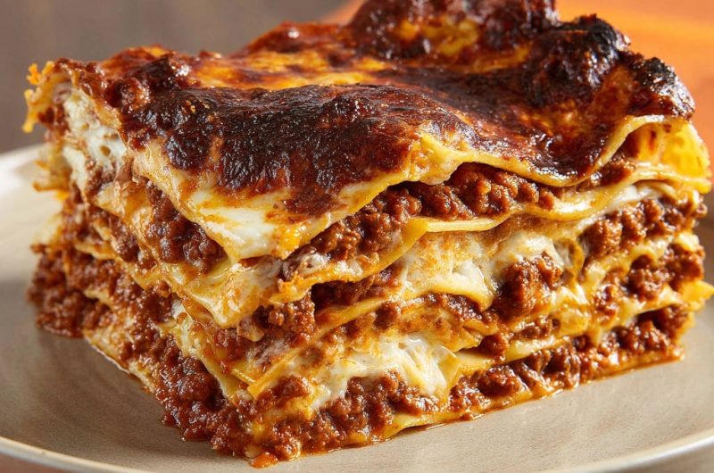 Klassische Lasagne Bolognese