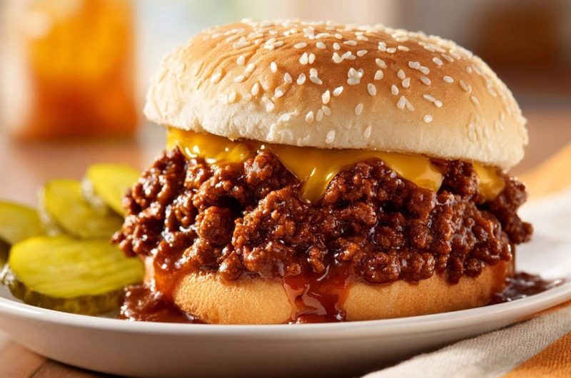 Klassischer Sloppy Joe