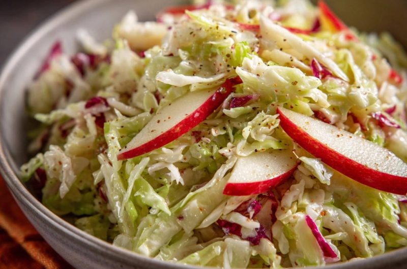 Knackiger Apfel-Krautsalat