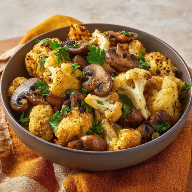 Röstaroma-Blumenkohl & Pilze vom Blech: Knusprig statt Matschig – So gelingt’s!