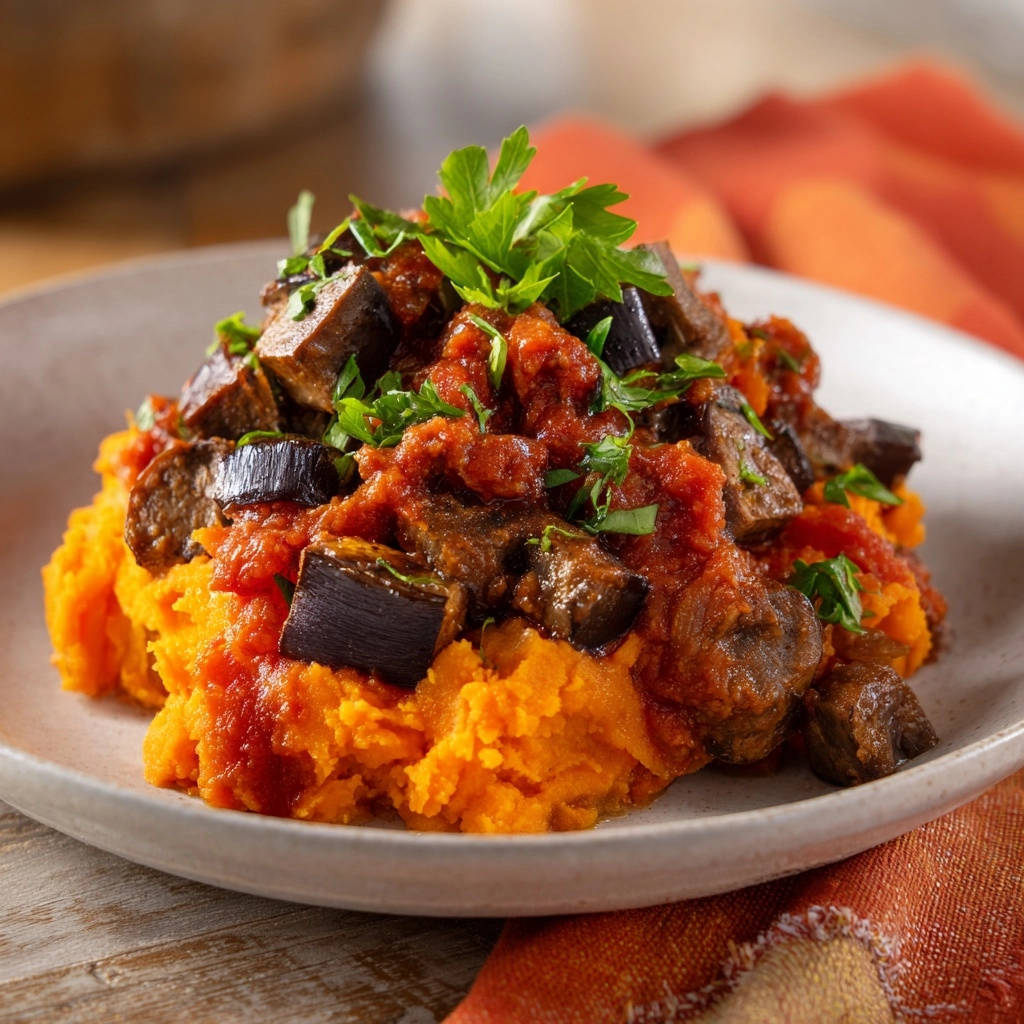 Auberginen-Süßkartoffel-Traum