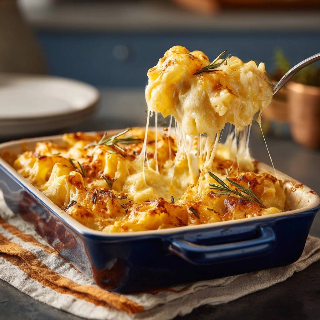Perfekte Überbackene Käsemakkaroni
