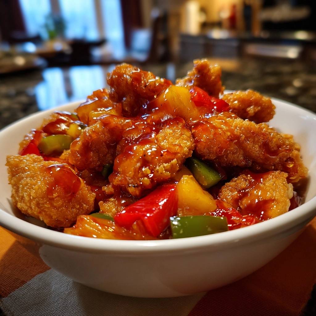 Knusprige Ananas-Garnelen