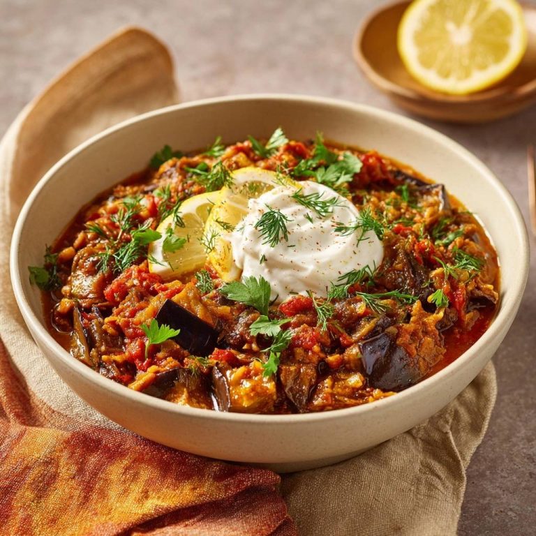 Auberginen-Tomaten-Eintopf: Nie wieder matschig!