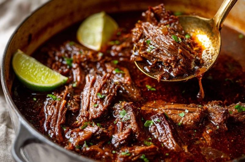 Birria Rindfleisch (Nie wieder zähes Fleisch!)