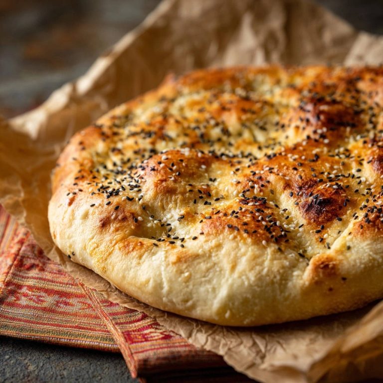 Hausgemachtes Sesam-Fladenbrot: Perfekt locker, nie wieder trocken