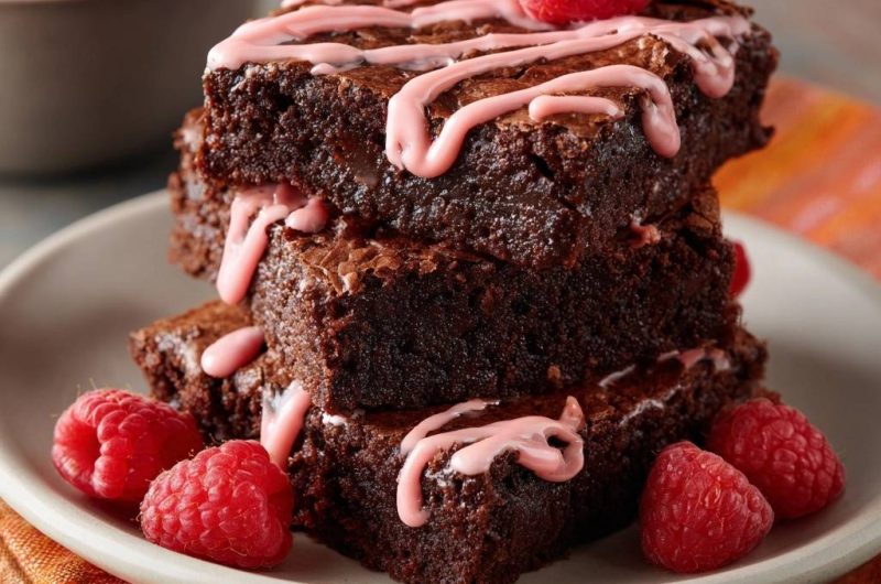 Himbeer-Schoko-Brownies