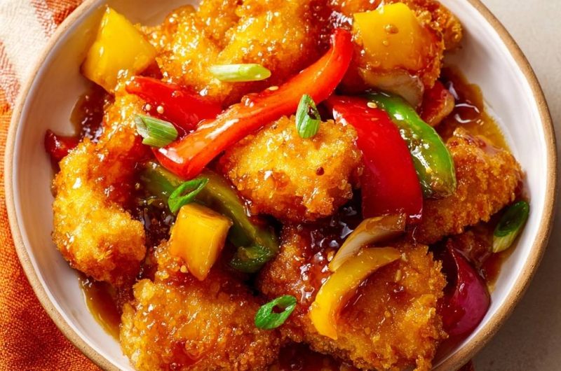 Knusprige Ananas-Garnelen