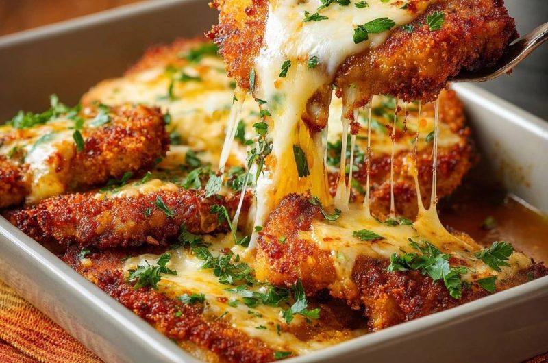 Knuspriges Überbackenes Hähnchen