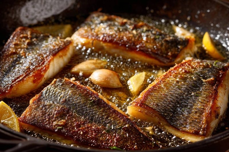 Knuspriges Fischfilet aus der Pfanne