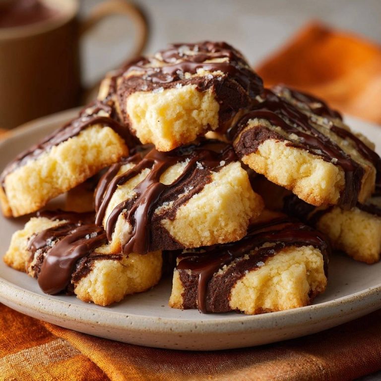 Meersalz-Schokoladen-Shortbread: Knusprig & bröselsicher