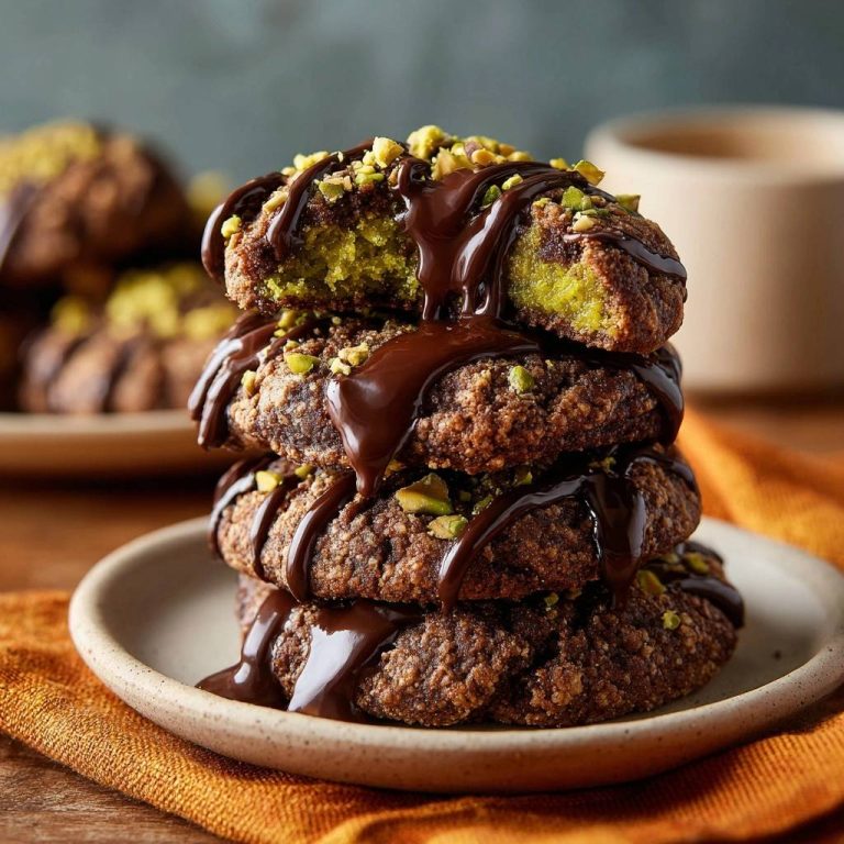 Pistazien-Schokoladenkekse (Nie wieder flache Kekse!)