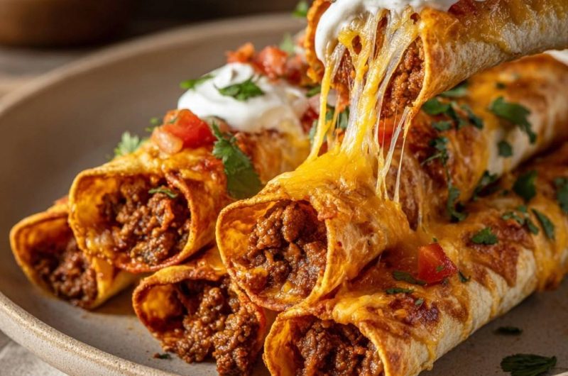 Saftige Rindfleisch-Enchiladas