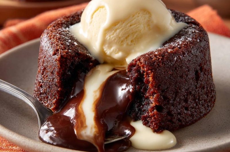 Schokoladen-Lavakuchen (Nie wieder fester Kern!)