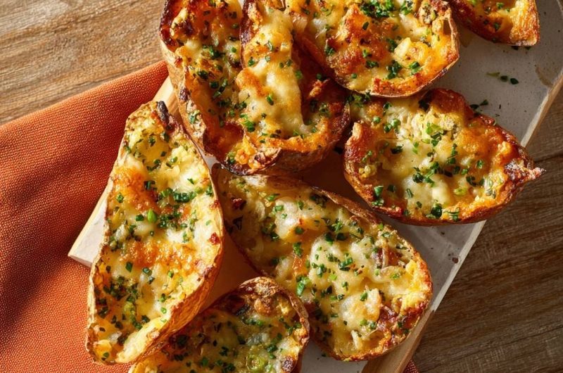 Käse-Kartoffel-Wedges