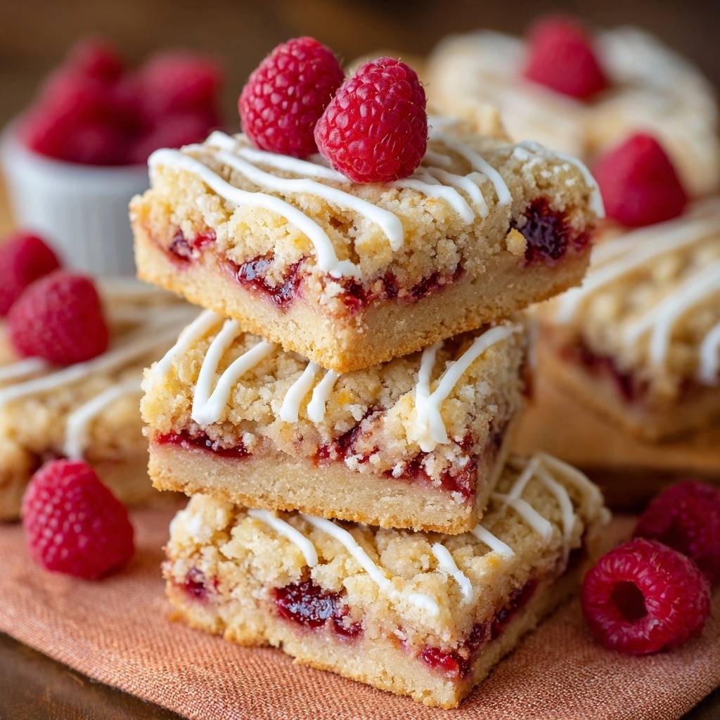 Himbeer-Streuselriegel