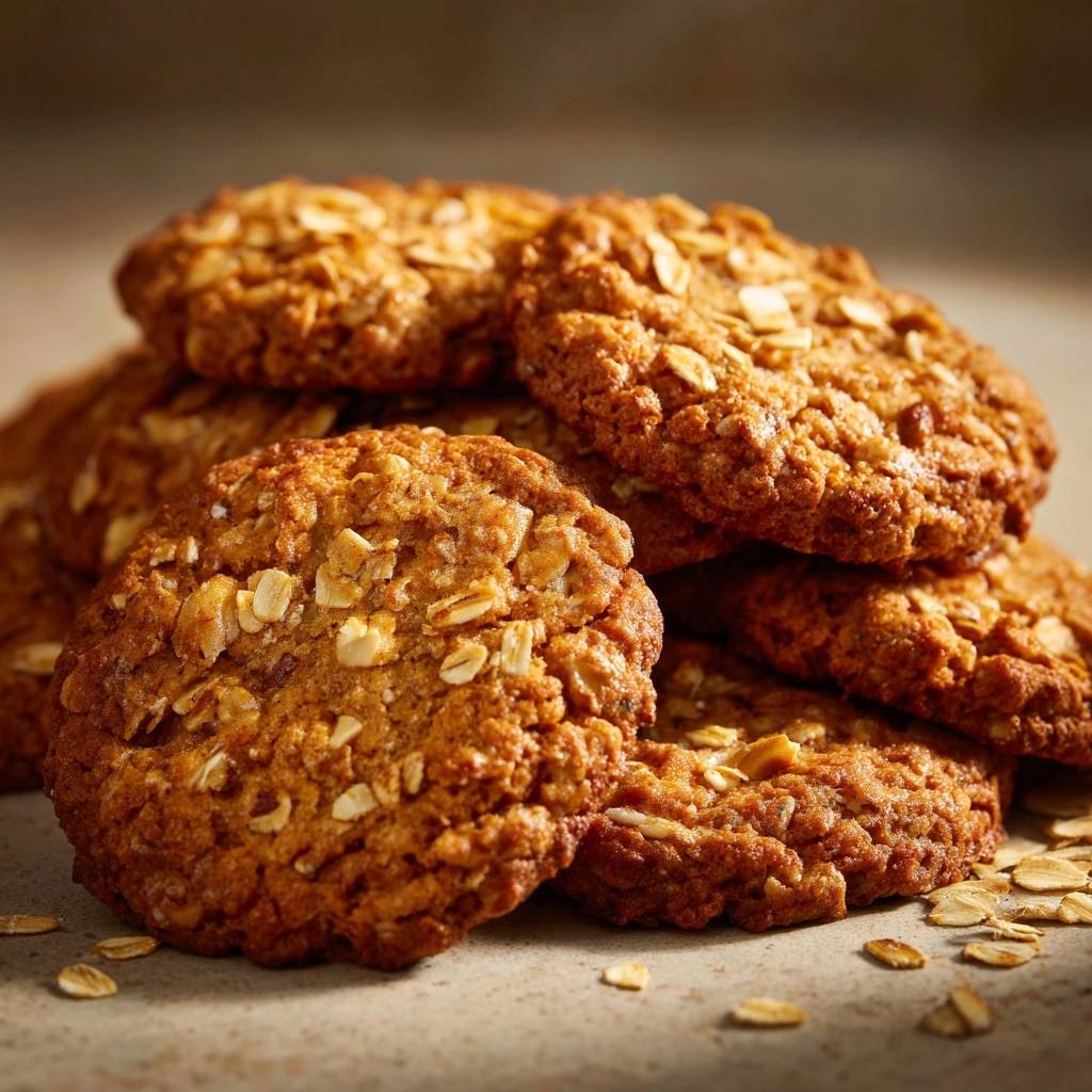 Knusprige Haferflocken-Kekse (Nie wieder flache Kekse!)