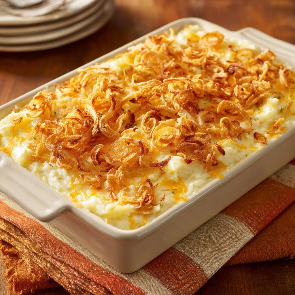 Knuspriger Käse-Kartoffel-Auflauf