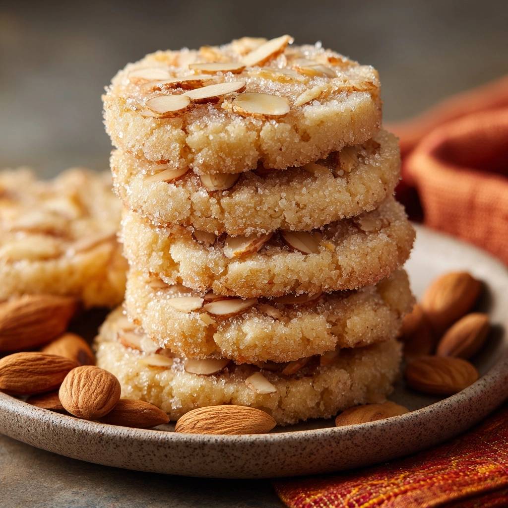 Knusprige Mandelkekse (Nie wieder flache Kekse!)