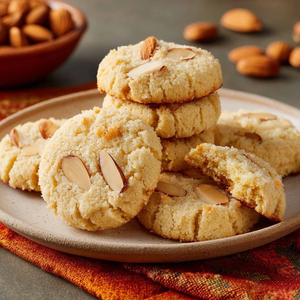 Knusprige Mandelkekse