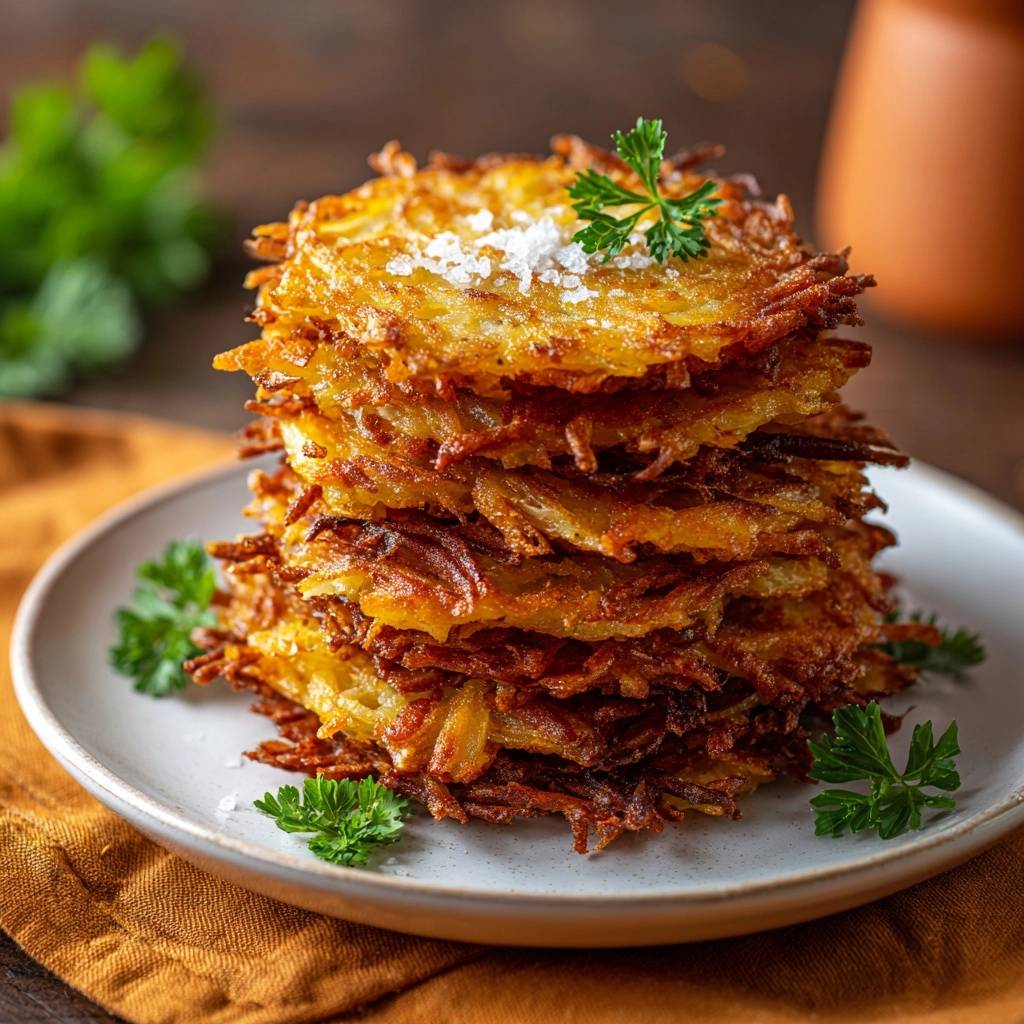 Knusprige Reibekuchen (Nie wieder matschig!)