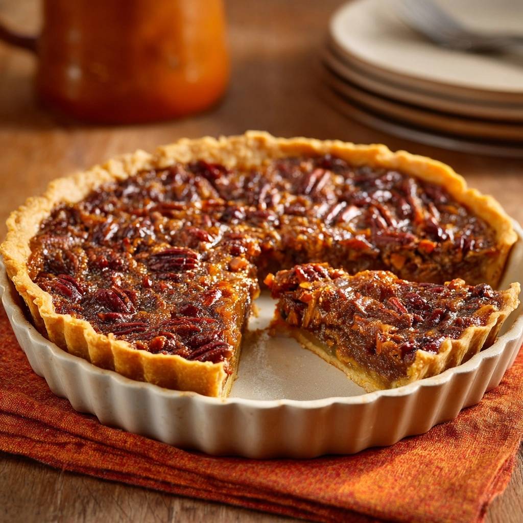 Ultimative Pekannusstorte (Nie wieder matschiger Boden!)