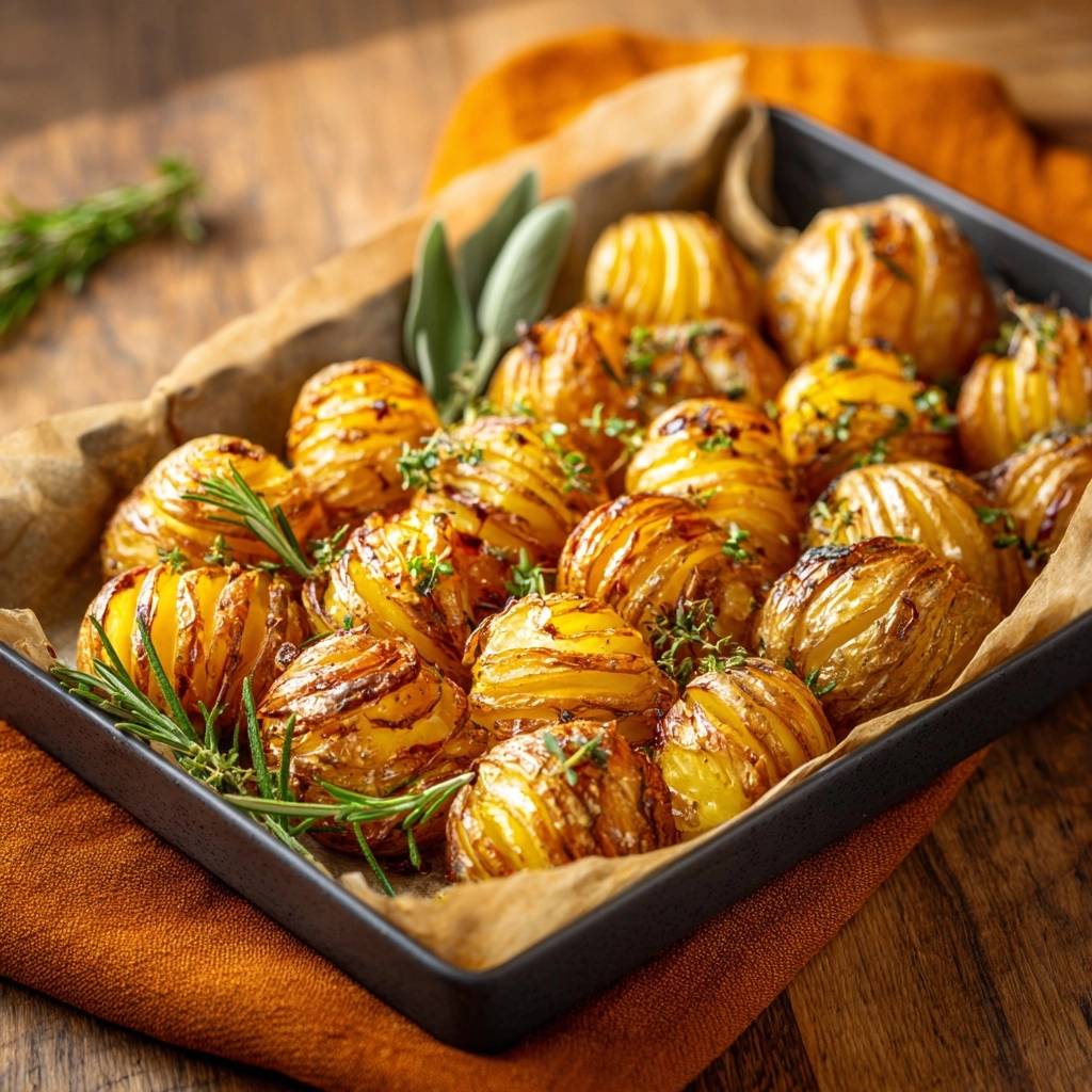 Knusprige Kräuter-Spiralkartoffeln