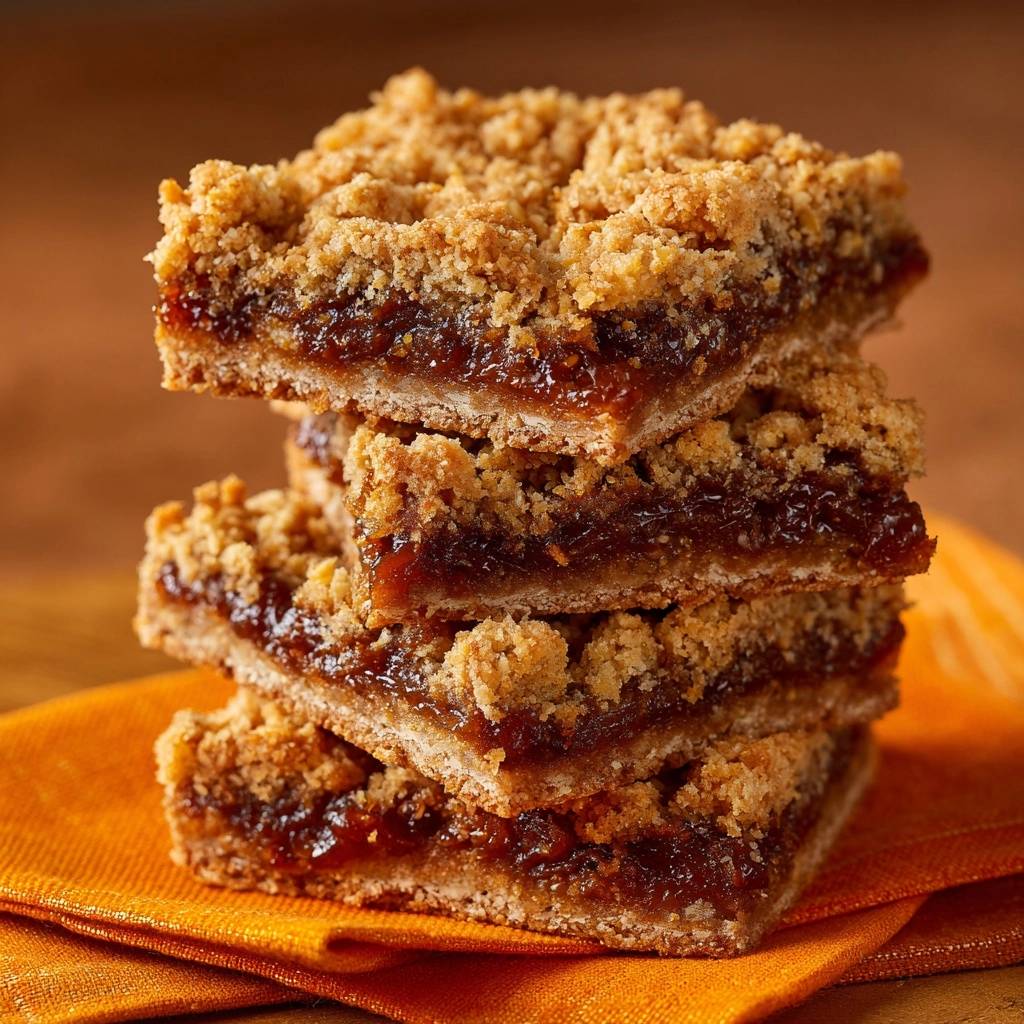 Knusprige Dattel-Streusel-Schnitten